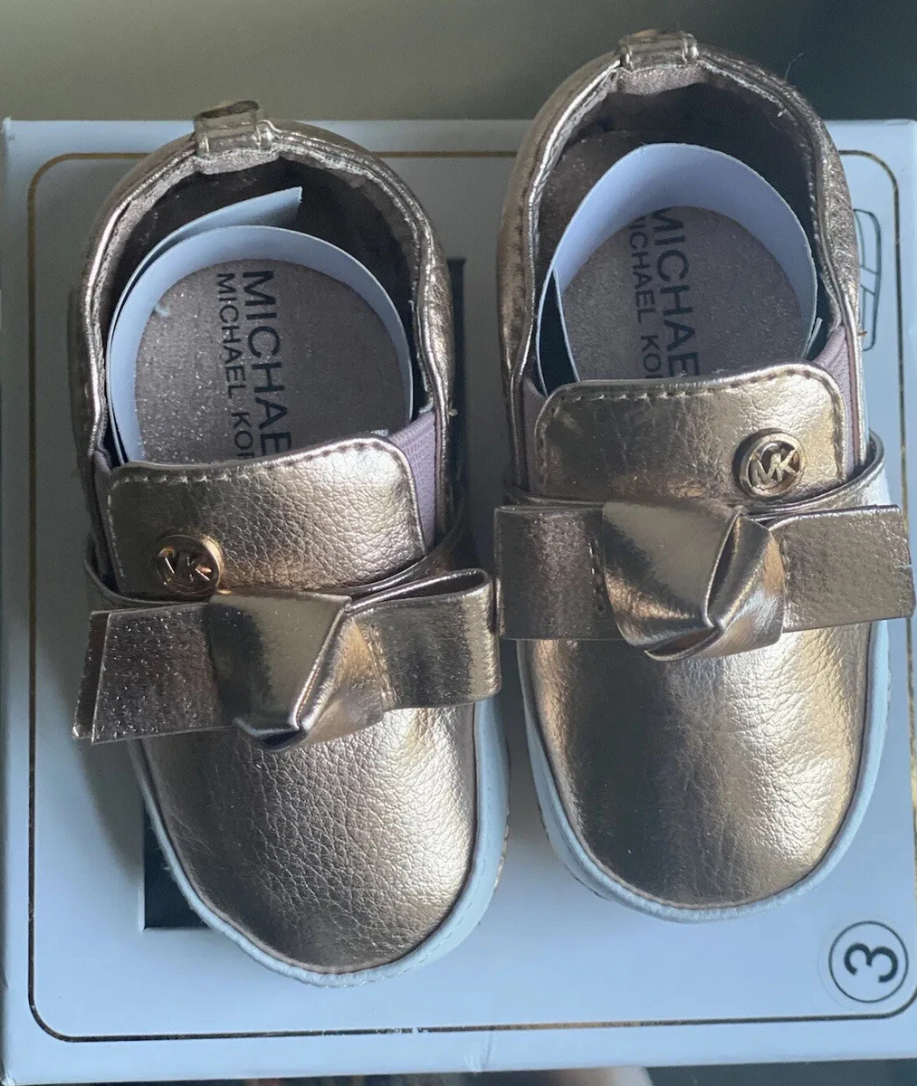Michael kors hotsell crib shoes