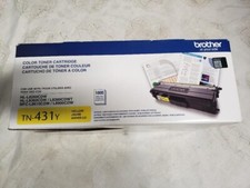  NEW Genuine Brother TN-431Y Yellow Toner Cartridge New Sealed.