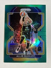 2022 Panini Prizm WNBA Green Prizm Parallel #59 Allie Quigley Chicago Sky