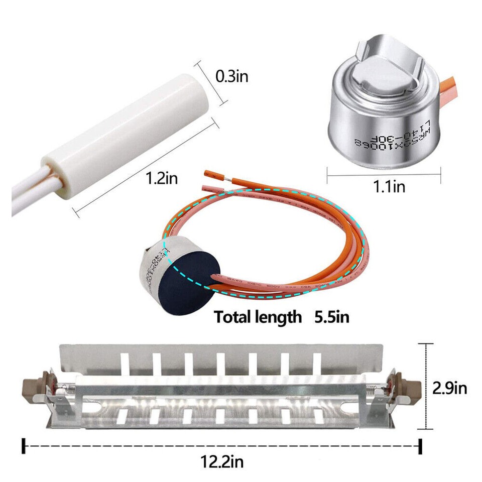 Kit Termostato E Sbrinamento Frigorifero WR51X10055 - Foto 4