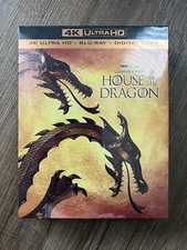 HOUSE OF THE DRAGON Complete First Season 4K Ultra HD+Blu-ray+Digital Code (New)
