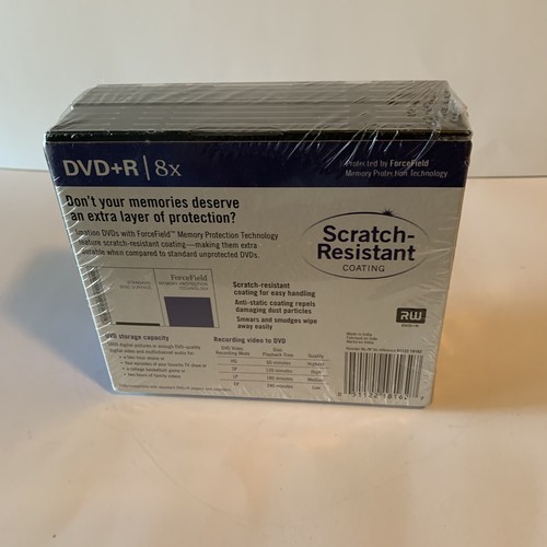 Imation Kratzfeste Beschichtung DVR+ R 8x 2 Std 10 Disc. ForceField Memory Prot - Bild 8 von 8
