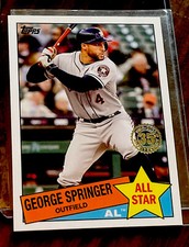 2020 Topps #85AS-37 1985 35th Anniversary George Springer All Star - Blue Jays