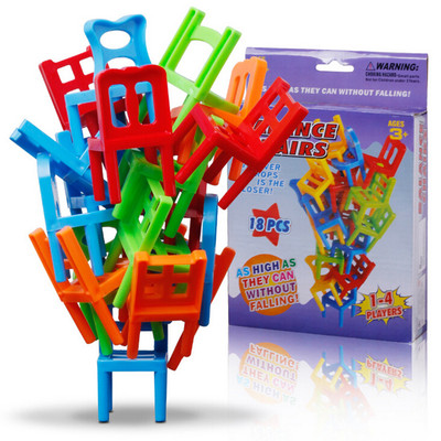 Balance Stühle Spiel Stapeln Puzzle Spielzeug Kinder Educational DesktohaBADE