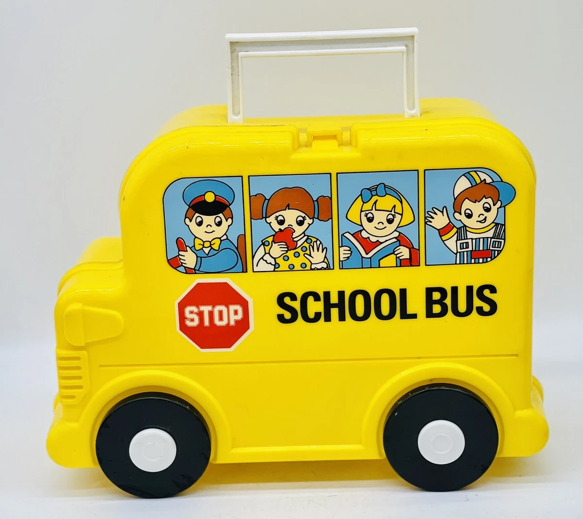 School bus cheap lunch bag