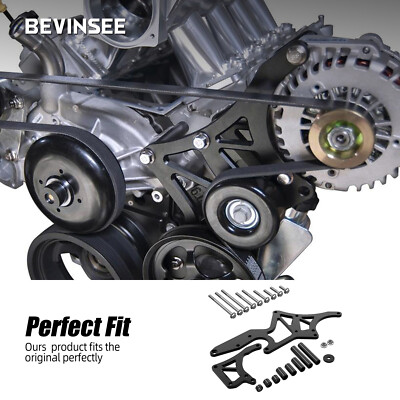 For LS1 LS2 LS3 LS6 LS7 LS Swap Engine Bracket Serpentine Alternator Bracket Kit