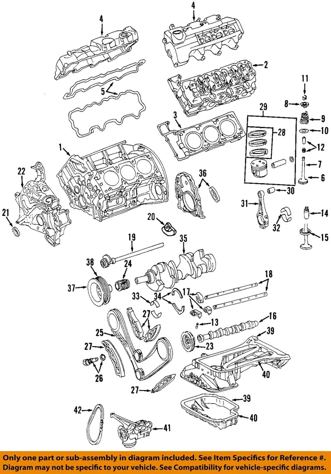 Used Engine Complete Assembly fits: 2005 Mercedes-benz Mercedes c-class 203 Type Foto 3 de 4