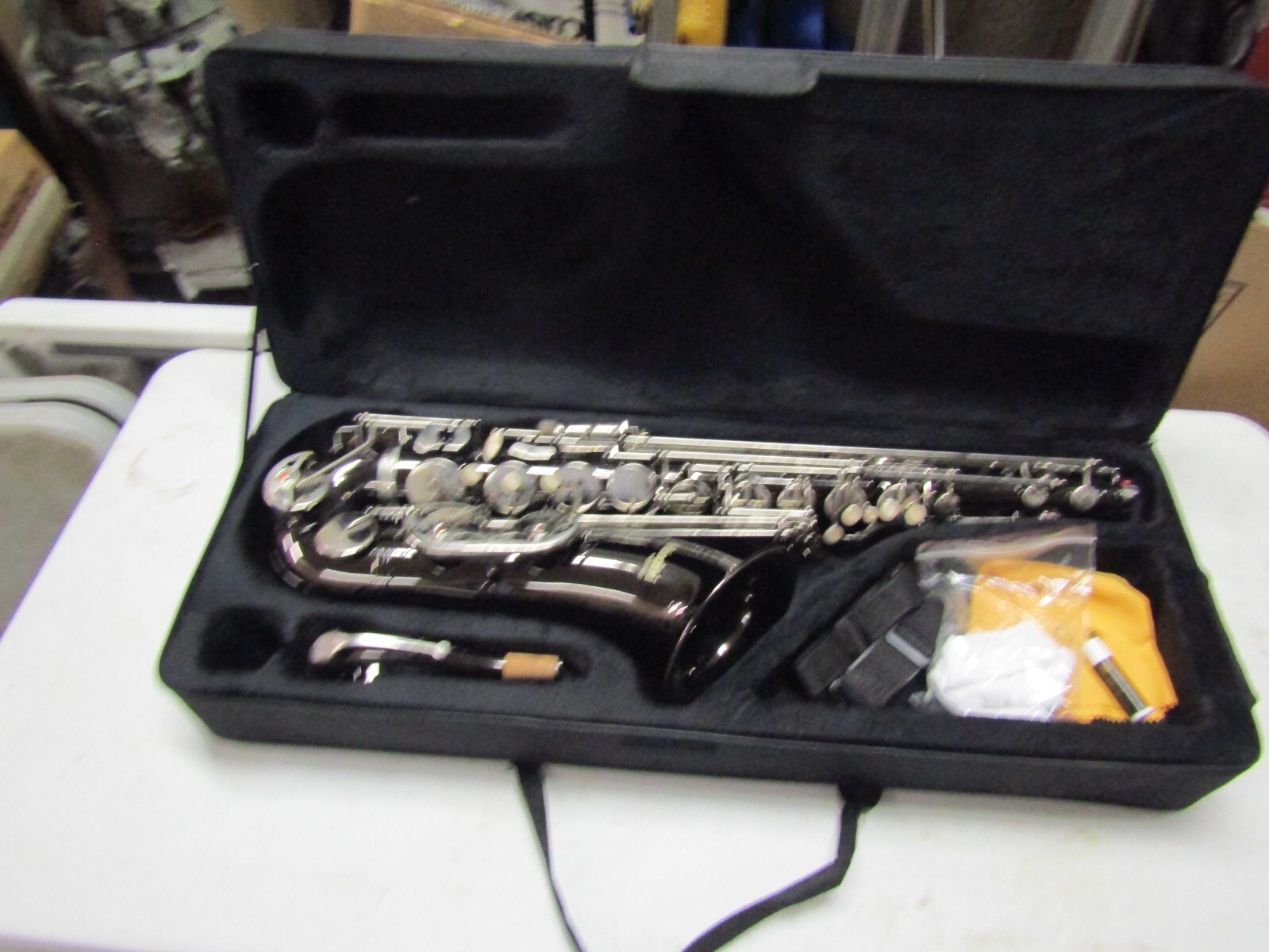 Mendini by Cecilio MTSBNN Tenor Saxophone Black eBay