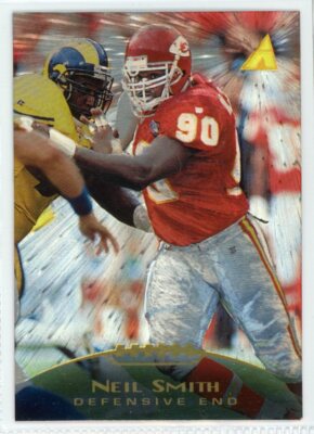 1995 Pinnacle Neil Smith Trophy Collection Dufex Effects #68 Vintage Card