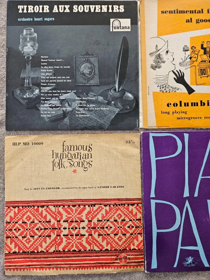 KONVOLUT 6 LPs: Edith Piaf, George Feyer, Al Goodman, Hungarian Folk - Bild 2 von 4