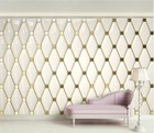 Lot de 19 Doré autocollants muraux en acrylique pour décoration de maison et d'événement | Leroy