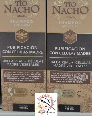 PACK! TIO NACHO PURIFICACIÓN CON CÉLULAS MADRE JALEA REAL 415mL