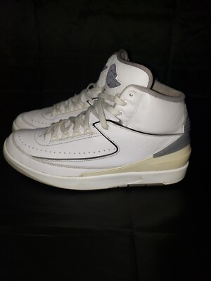 Nike Air Jordan 2 Retro Cement Grey White DR8884-100 Mens