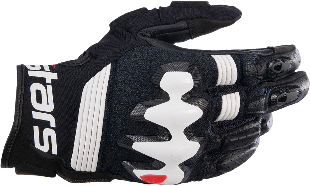 Alpinestars 3504822-12-3XL Halo Gloves 3XL Black/White