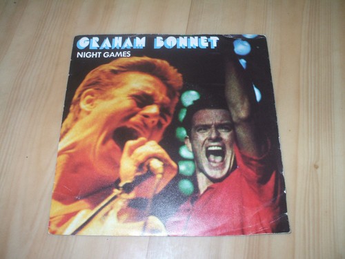 GRAHAM BONNET -  NIGHT GAMES (VERTIGO 7")  RAINBOW.MSG