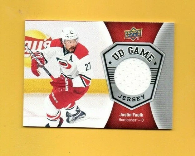D21533 2016 17 Upper Deck Game Jerseys GJJF Justin Faulk eBay