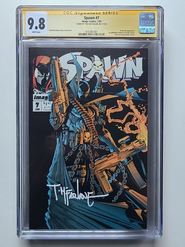 Spawn #7 (1993) Signed by Todd McFarlane CGC 9.8 SS [Image Comics]