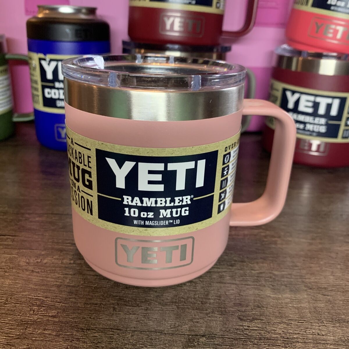 YETI RAMBLER 10 oz STACKABLE MUG w/STD BLK MagSlider lid YETI RAMBLER 10 oz STACKABLE MUG w/STD BLK MagSlider lid