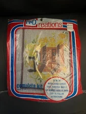 R&D Creations Coffee Grinder 8"x10" Needlepoint Kit New