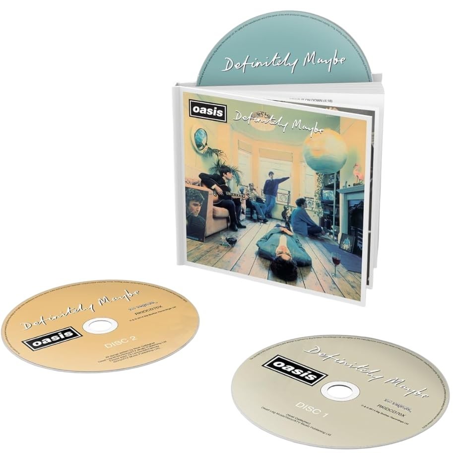 Oasis – Definitely Maybe 3 CD Set - Debut Studio Album - NEW