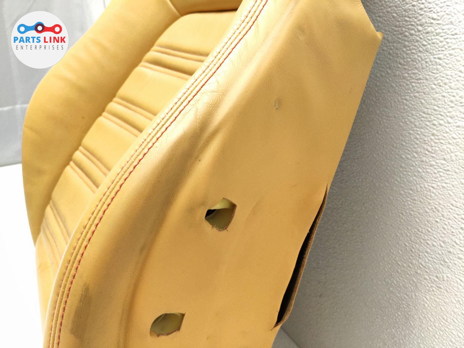 2012-14 FERRARI CALIFORNIA FRONT LEFT SEAT CUSHION LOWER TRIM TAN COVER F149