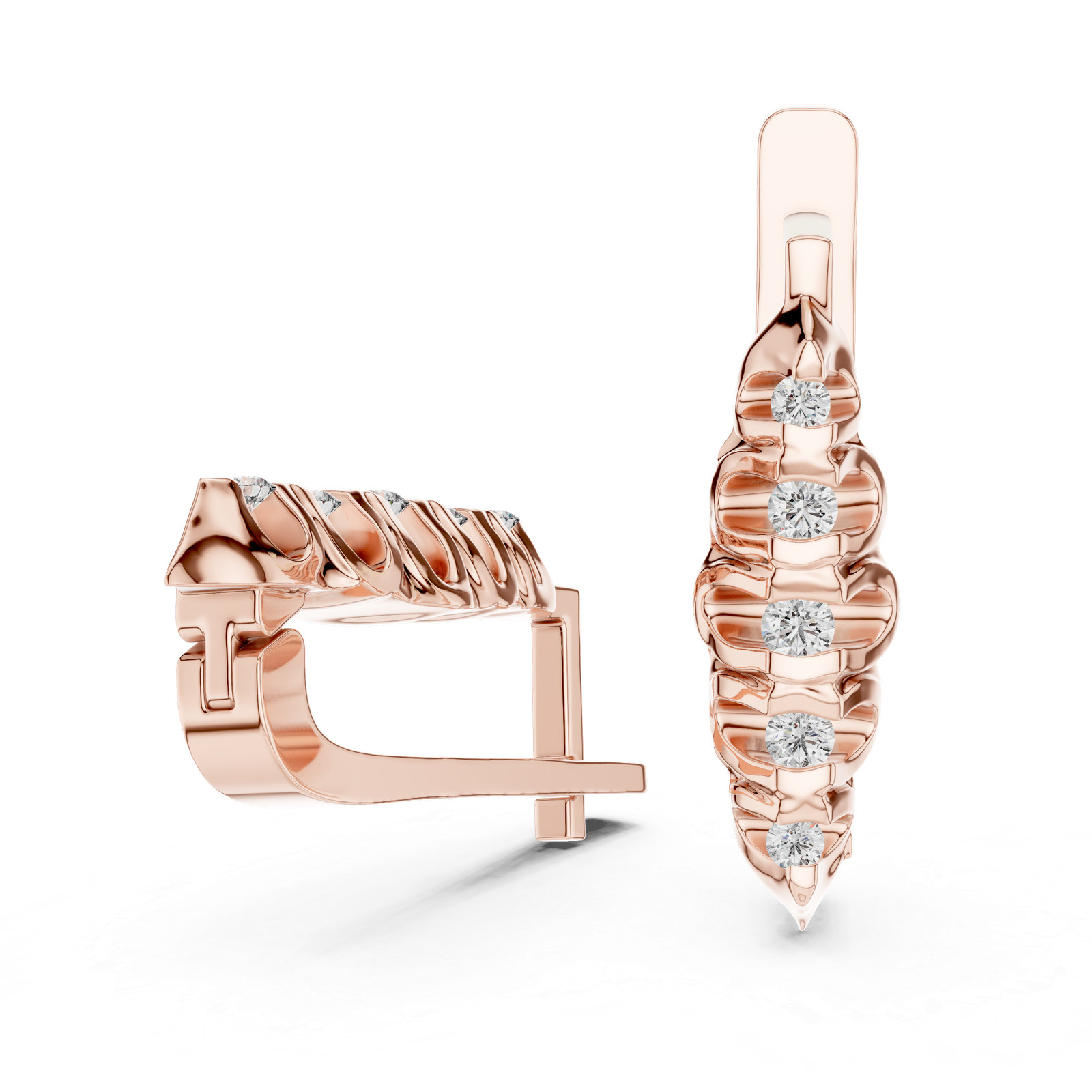 Pendientes colgantes de boda para mujer 16 piezas de diamantes VVS1 D color o...