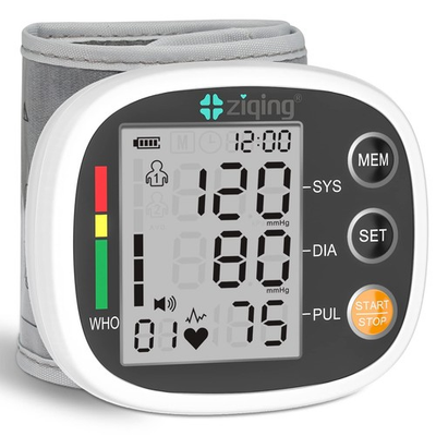 #ad #ad Automatic Digital Wrist Blood Pressure Monitor Rechargeable Voice Broadcast L $31.99