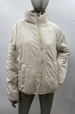 NWT Women s Avalanche Full Zip Sherpa Lined Reveriable Jacket White Size M