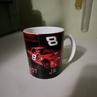 Dale Earnhardt Jr #8 NASCAR Auto Racing Coffee Mug Black Red White — photo 1