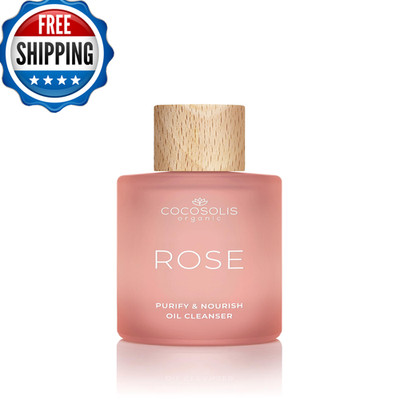 Cocosolis Rose Purify Nourish Oil Cleanser Moisturizing Cleansing Oil And