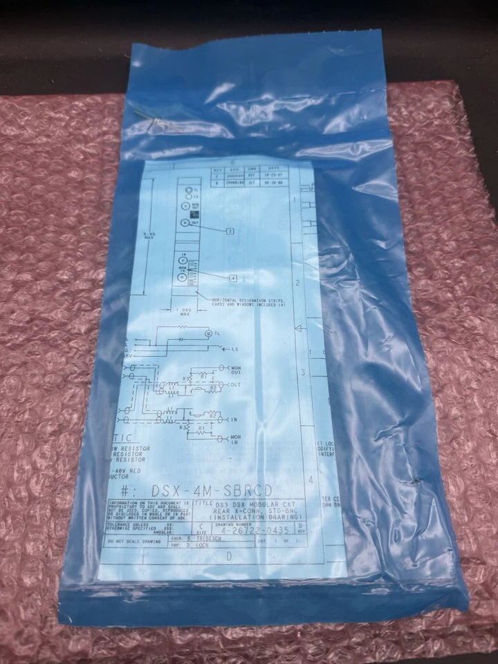 Tyco / ADC DSX-4M-SBRCD / 4-26722-0431 Fiber Optic Telecommunications Module NEW - Image 3 of 4