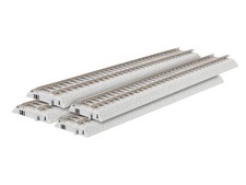 Lionel HO 8758409 - FasTrack - 9" Straight Track 4-Pack