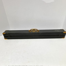 M. Hohner Chromatic Harmonica Key of C w/ Case, Silver/Black Brushed Metal