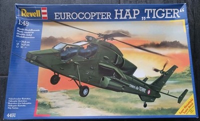 Revell 4491 Eurocopter HAP Tiger Hubschrauber Bausatz Unverbaut !! 1990