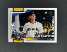 2026 Topps Celebration - Jacob Misiorowski - Dugout Peeks SSP ROOKIE 1:534 Packs