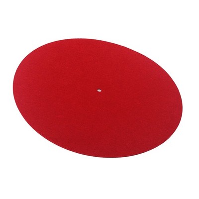 1L105 Turntable Platter Mat Pad LP Vinyl Record Players Anti-vibration Wool Mat