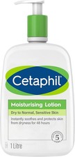 CETAPHIL Moisturising Lotion for Dry to Normal Skin 1L Absorbing, Gentle Body,AU