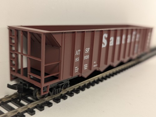 Roundhouse Spur HO 50' 5-Bay Schnellentladewagen Güterwagen 85920 Santa Fe | Condition: Used