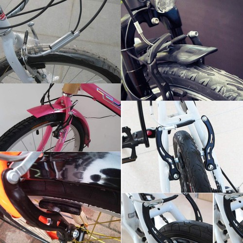 Hmseng V-Type Bike Brake Set, Complete Universal Front and Rear Sliver - Picture 7 of 7