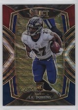 2020 Panini Select Club Level Tri-Color Prizm /99 JK Dobbins #252 1j5e