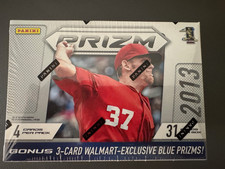 2013 Panini Prizm Baseball Factory Sealed Blaster Box (3-Card Pack Blue Prizms)