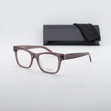 SAINT LAURENT SLM118 003 Brown 52mm Eyeglasses New Authentic