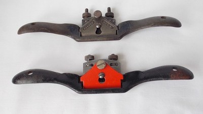 2 VINTAGE STANLEY SPEICHENHAVES Nr. 0151 & Nr. 151 GEBOGENE & FLACHE SOHLEN