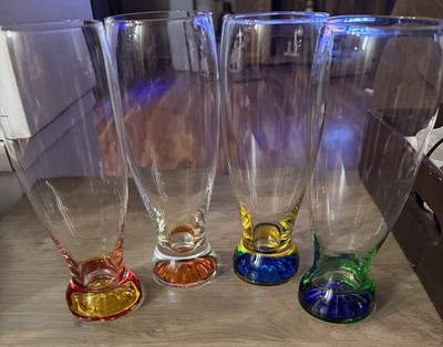 Set of 4 Vintage Mikasa Studio Nova Pilsner Glasses (1/7)