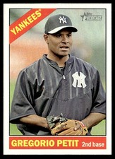 2015 Topps Heritage High Number #667 Gregorio Petit New York Yankees