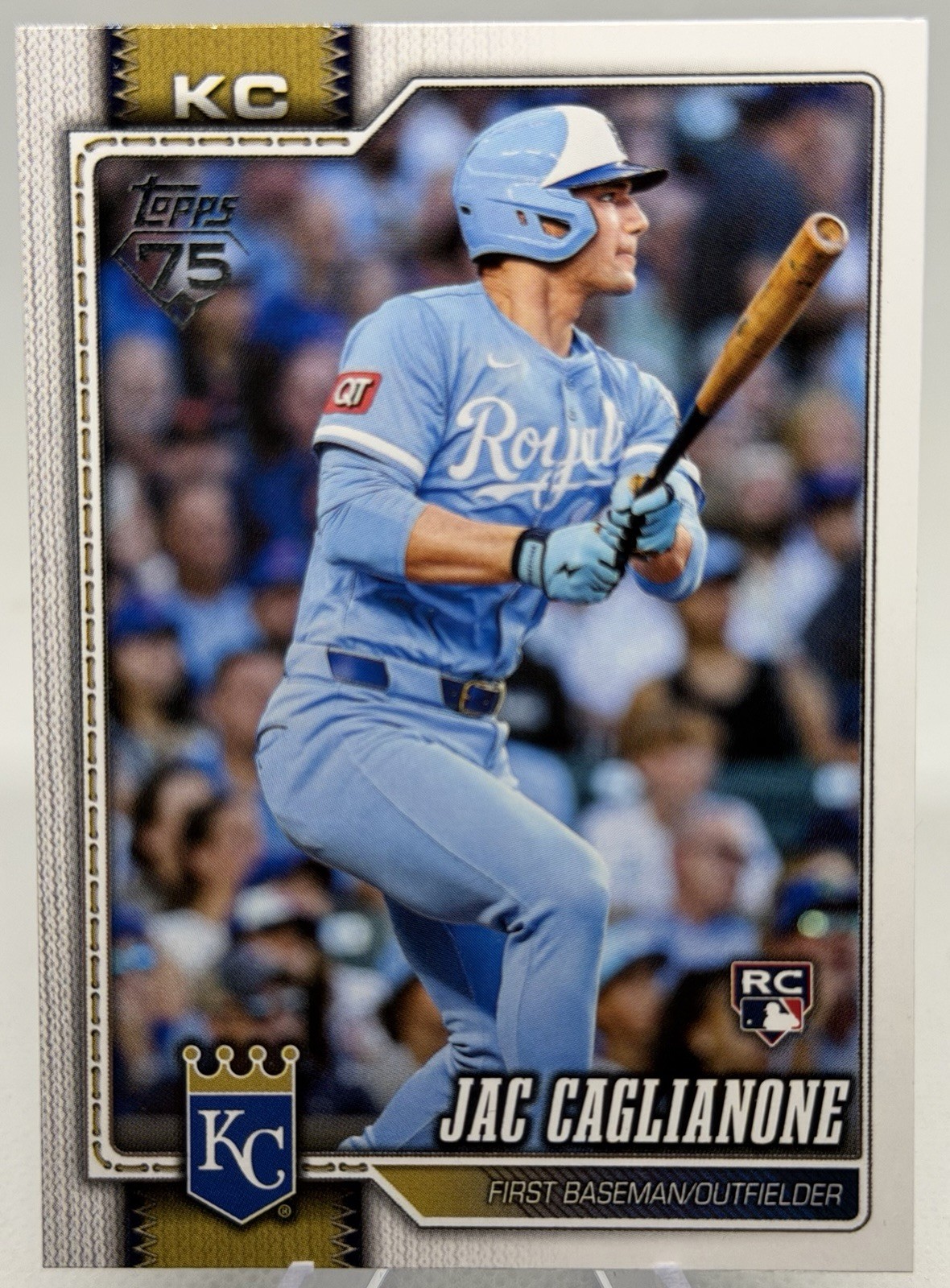 2026 Topps Series 1 - Jac Caglianone #138 (RC) Kansas City Royals