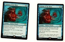 Set Of 2 Captain Of The Mists Duel Deck Blessed Vs Cursed 24/80 MTG Card
