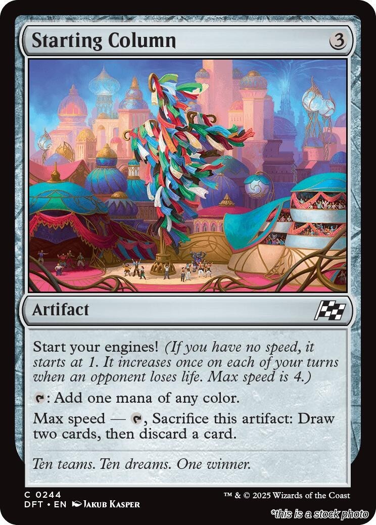Magic Starting Column 244 NM Aetherdrift DFT | eBay