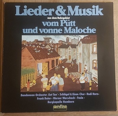 LP Lieder & Musik aus dem Ruhrgebiet vom Pütt und vonne Maloche Frank Baier u.A.