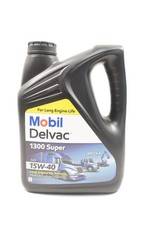 Aceite de motor súper diésel Mobil 112786 Delvac 15W-40 1300 1 galón D651547